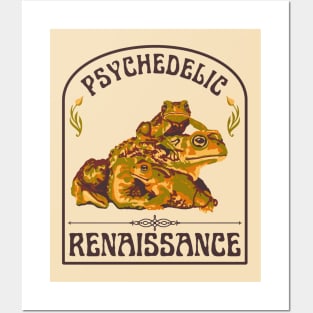 Psychedelic Renaissance Toads Posters and Art